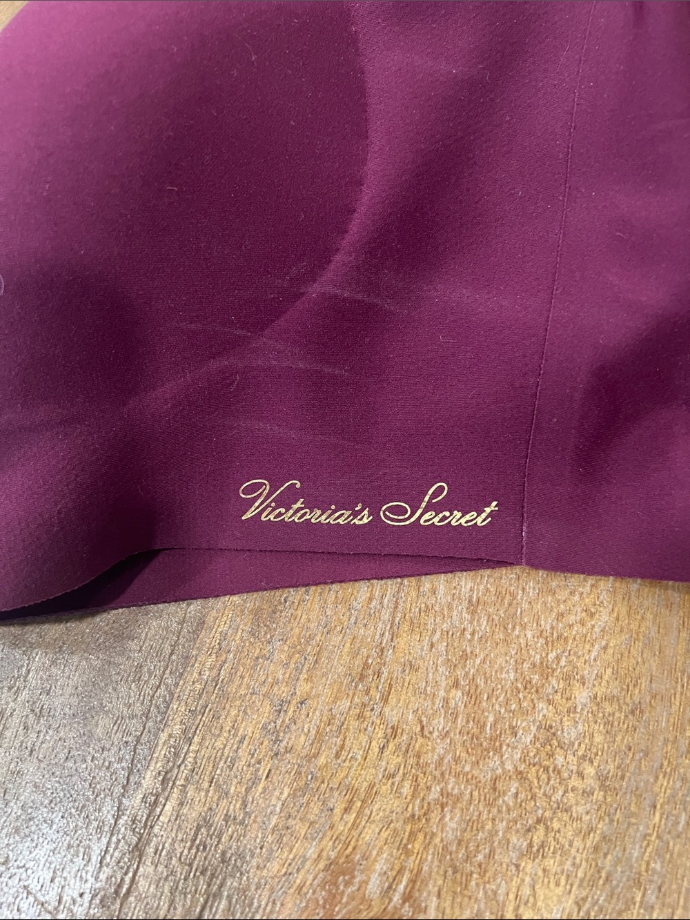 Victoria's Secret Burgundy Seamless Padded Wireless Bra Top - Picture 3 of 6